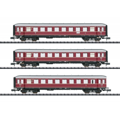 Minitrix 15405 - Pers.wg.-Set Nahverkehrszug