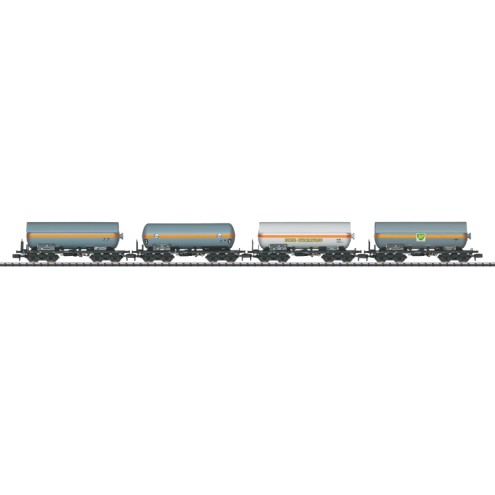 Minitrix 15415 - Druckgas-Kesselwagen-Set