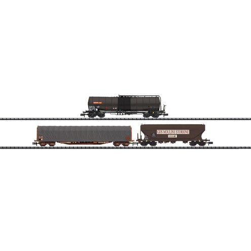 Minitrix 15448 - Güterwagen-Set der SNCF