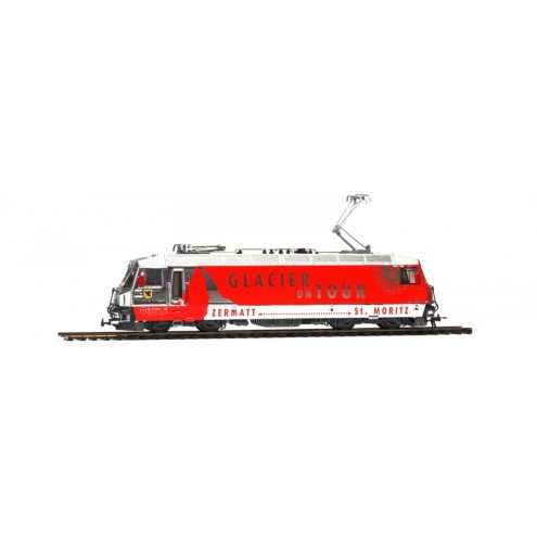 Bemo 1559161 - RhB Ge 4/4 III 651 `Glacier on Tour` H0 Normalspur 3L-WS digital
