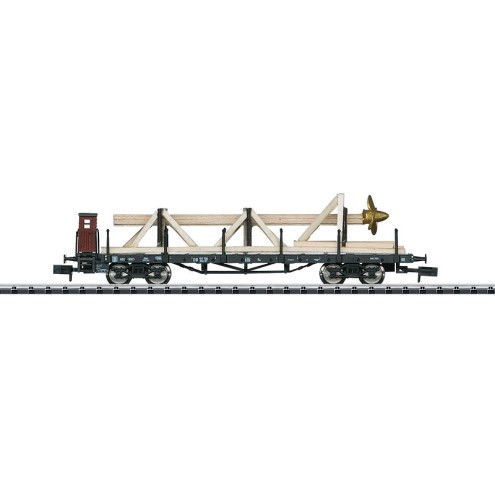 Minitrix 15928 - Flachwagen mit Ladegut Minitrix Herbstneuheit 2016