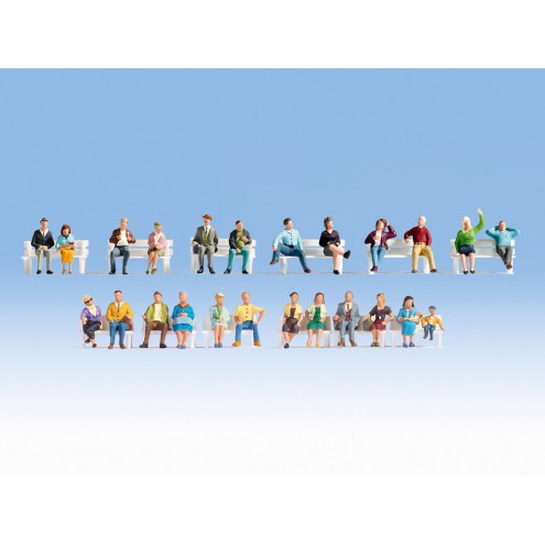 Noch 16130 - Figuren-XL-Set "Sitzende"