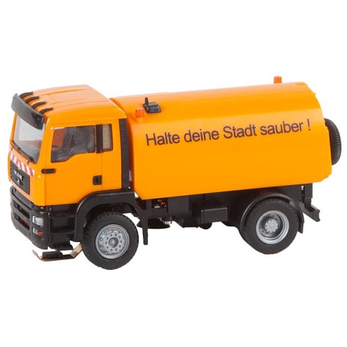 Faller 161482 - LKW MAN TGA Straßenkehrmaschine (HERPA)
