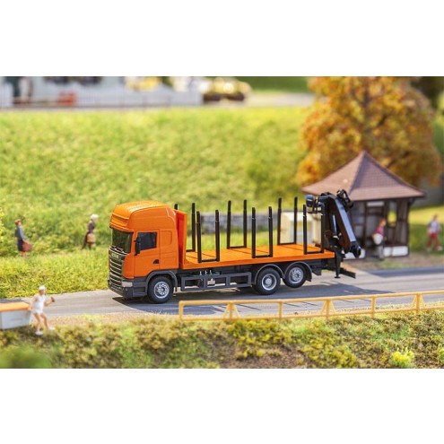 Faller 161634 - Scania R13 Kurzholz LKW (HERPA) "Summer Sale"