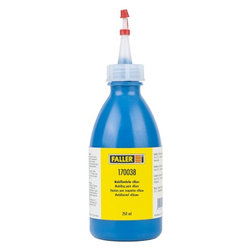 Faller 170038 - Modellbaufarbe Blau, 250 ml