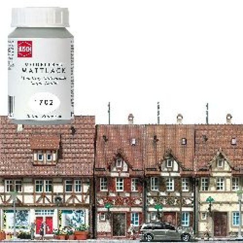 Busch 1702 - Modellbau Acrylfarbe weiß