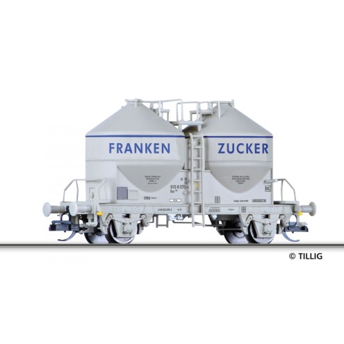 Tillig 17771 - Staubsilowagen Ucs 909 „Frankenzucker GmbH“