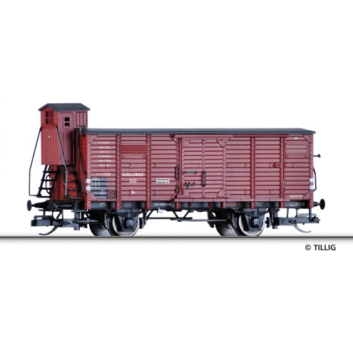 Tillig 17930 - Gedeckter Güterwagen Eutin-Lübecker Eisenbahn