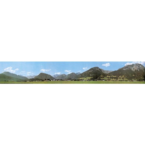 Faller 180517 - Modellhintergrund-Verlängerung Oberstdorf