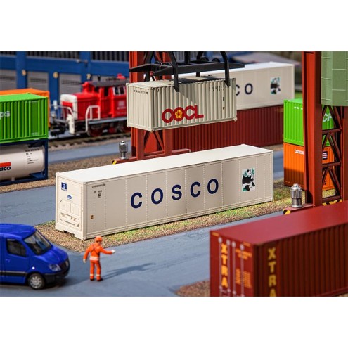 Faller 180851 - 40` Hi-Cube Kühlcontainer COSCO