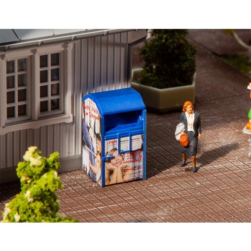 Faller 180992 - Altkleidercontainer, blau