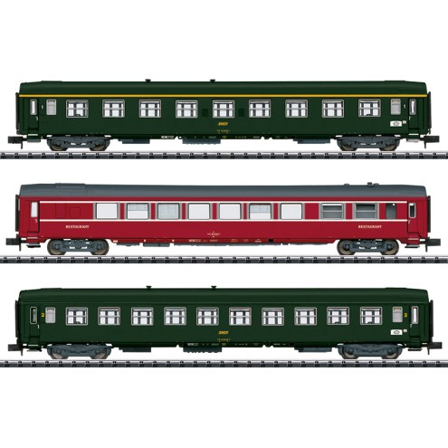 Minitrix 18219 - Schnellzugwagen-Set "Nizza - Paris"