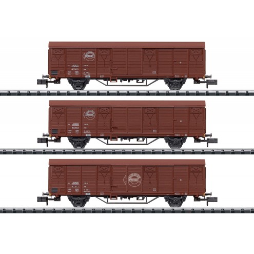 Minitrix 18902 - Güterwagen-Set Expressgut DR