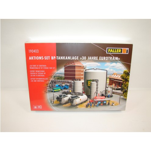 Faller 190403 - Aktions-Set BP-Tankanlage, 30 Jahre Eurotrain