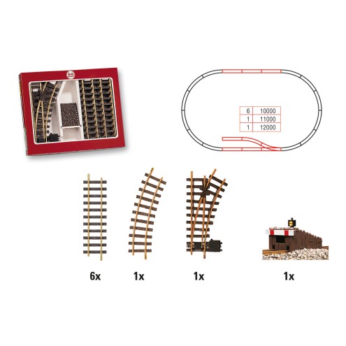 LGB 19901 - Prellbock-Gleis-Set