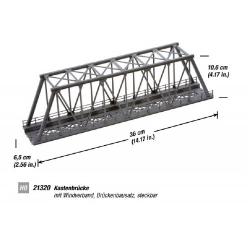 Noch 21320 - Kastenbrücke