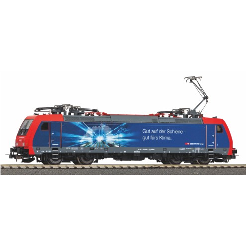 Piko 21620 - E-Lok/Sound 484 020 "Gut auf der Schiene" SBB Cargo VI + PluX22 Dec.