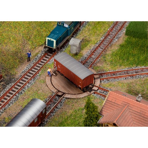 Faller 222114 - Kleine Waggondrehscheibe mit Servoantrieb
