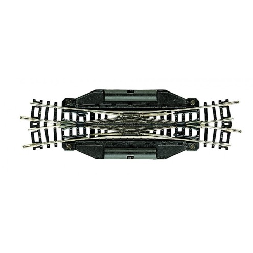 Fleischmann 22246 - Elektrische Doppelkreuzungsweiche 15°