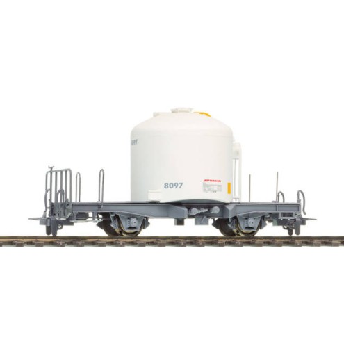 Bemo 2260130 - RhB Uce 8010 Zementwagen mit rotem Band
