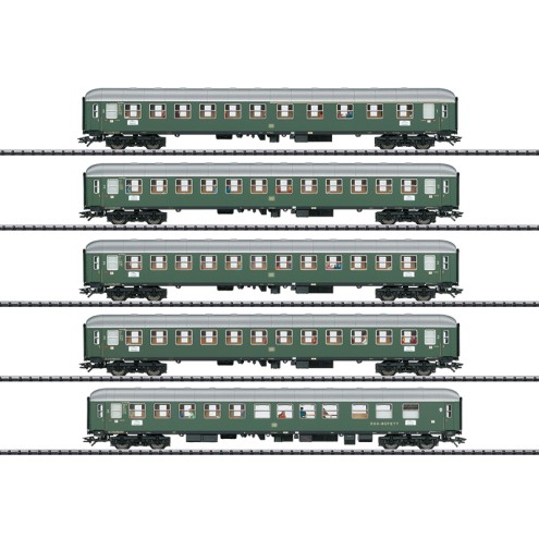Trix 23132 - Schnellzugwagen-Set 1 "D96 Isar-Rhone"