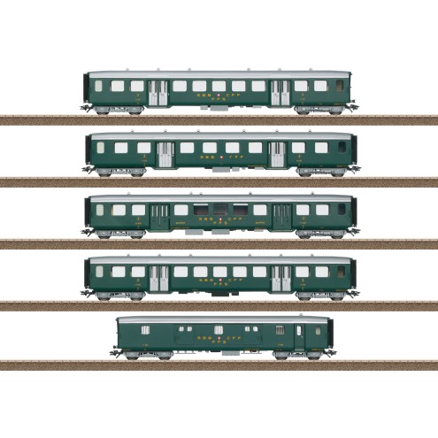 Trix 23134 - Leichtstahlwagen-Set SBB