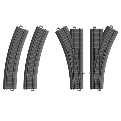 Märklin 23401 - Märklin my world - Kunststoffgleis Weichen-Set