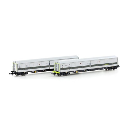Hobbytrain 23444 - 2er Set Kuppelwagen Habfis Railadventure, Ep.VI