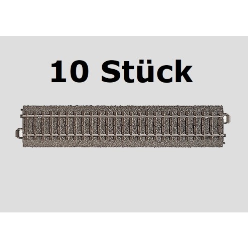 Märklin 24188/10 - Gerades Gleis 10 Stück