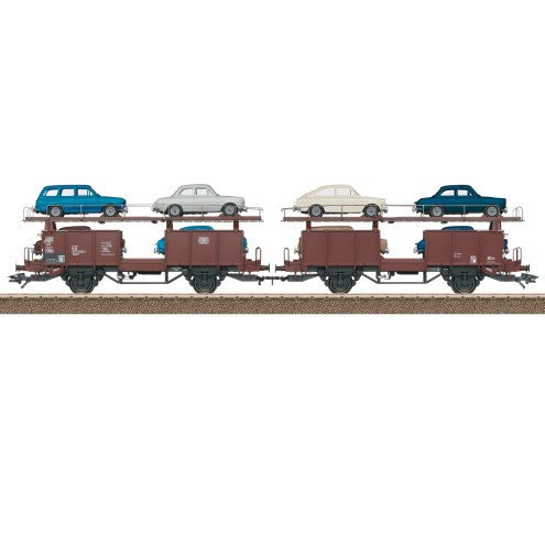 Trix 24332 - Autotransportw.-Paar DB