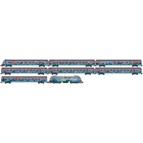 Hobbytrain H25226 - Personenzug mit Rh 1116, 8-tlg. ÖBB Railjet/Klimaticket, Ep.