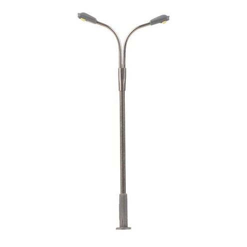 Faller 272121 - LED-Straßenbeleuchtungen, Peitschenleuchten, 3 Stück