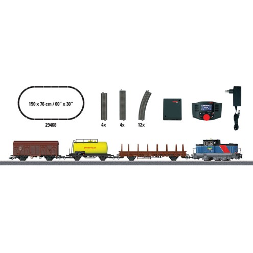 Märklin 29468 - Digital-Startpackung "Schwedischer Güterzug Epoche VI". 230 Volt. "Summer Sale"