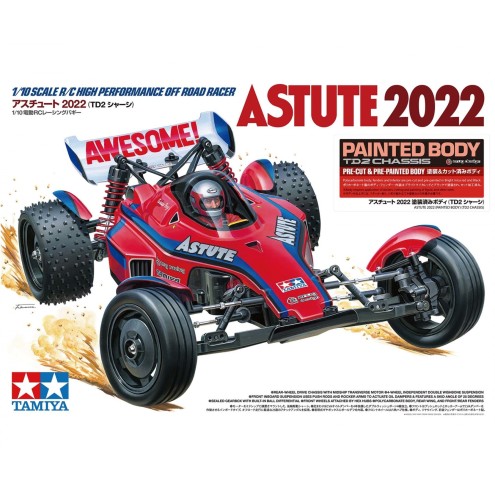Tamiya 300047482 - 1:10 RC Astute 2022 lack. (TD2) 2WD