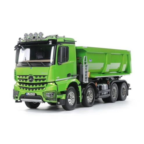 Tamiya 300047523 - 1:14 RC Mercesdes-Benz Arocs Kipper 8x4 Candy-Grün (Bausatz)