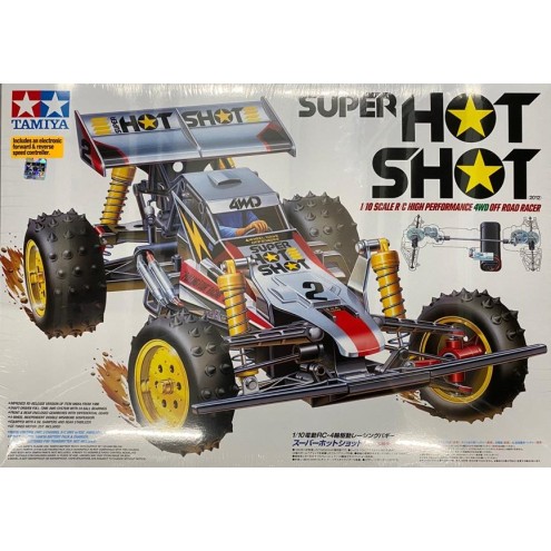 Tamiya 300058517 - 1:10 RC Super Hotshot 2012 4WD