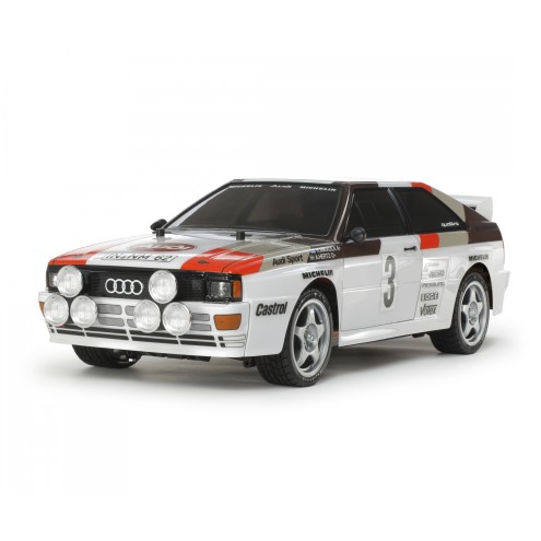 Tamiya 300058667 - 1:10 RC Audi Quattro Rally A2 (TT-02)