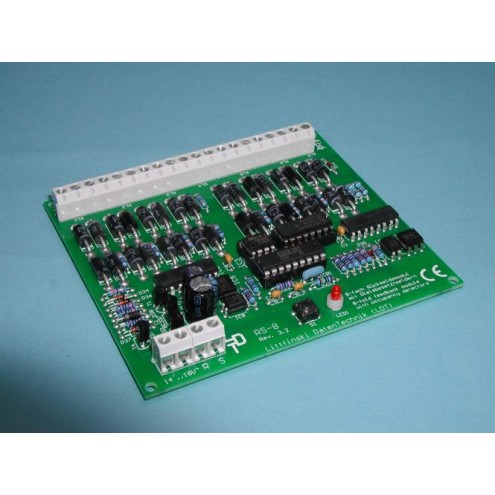 Littfinski 300212 - RS-8-F 8fach Rückmeldemodul mit integrierter Gleisbesetztmeldung