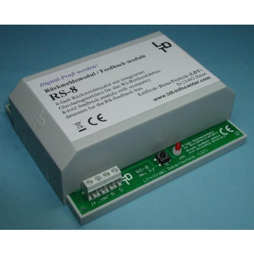 Littfinski 300213 - 8fach Rückmeldemodul RS-8-G (Fertiggerät im Gehäuse)