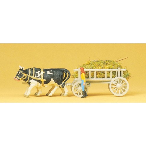 Preiser 30472 - Graswagen. Fertigmodell