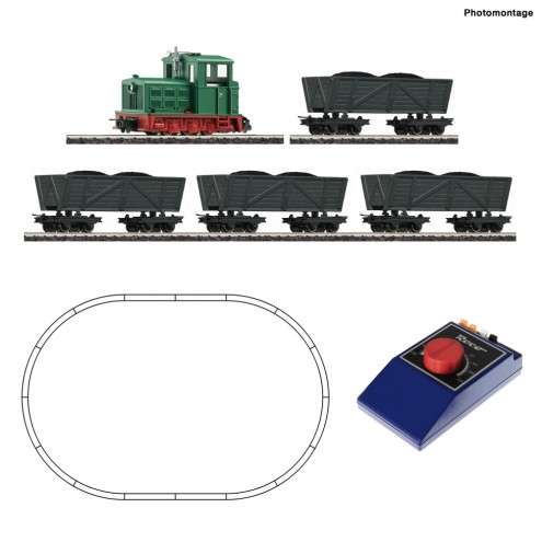 Roco 31034 - Analog-Set:Feldbahn+Loren