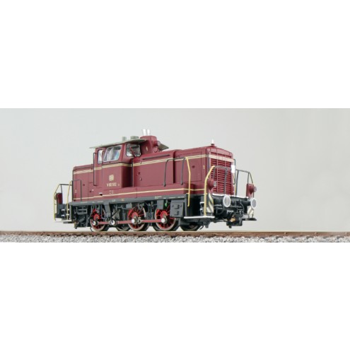 ESU 31415 - Diesellok, V60 615, altrot, Ep III, Sound+Rauch, el. Kupplung, DC/AC