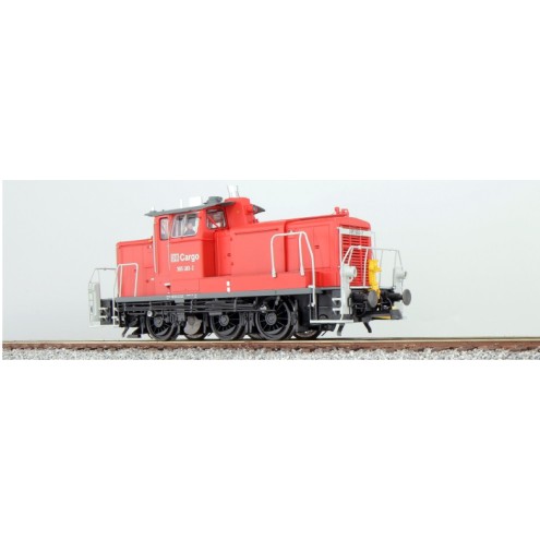 ESU 31412 - Diesellok, 362 873, verkehrsrot, Ep VI, Sound+Rauch, el. Kupplung, DC/AC