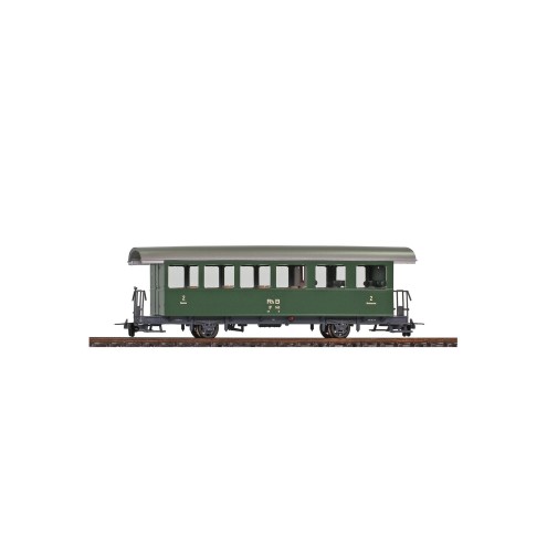 Bemo 3233121 - RhB B2 1411 Zweiachser grün