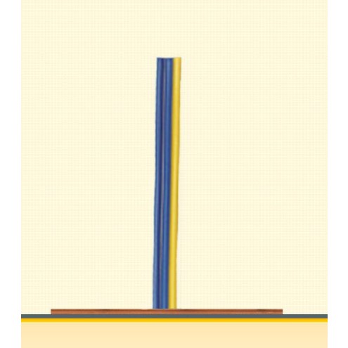 Brawa 32392 - FB-Litze 0,14 mm², 25 m Spule, bl/bl/ge