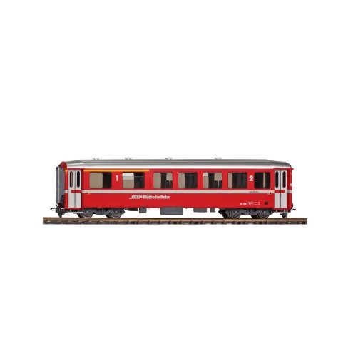 Bemo 3256162 - RhB AB 1542 Einheitswagen I BB neurot
