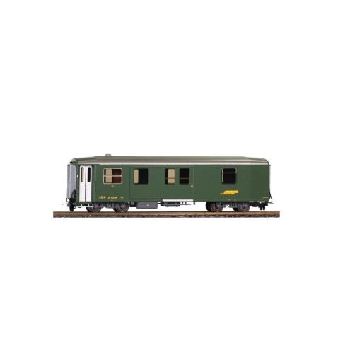 Bemo 3270116 - RhB D 4226 Packwagen grün
