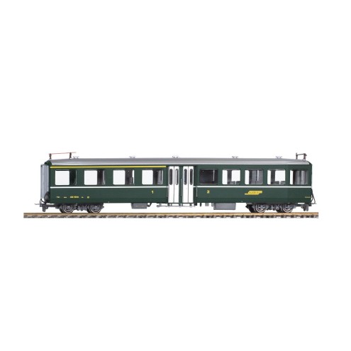 Bemo 3283114 - RhB AB 1514 Mitteleinstiegswagen grün