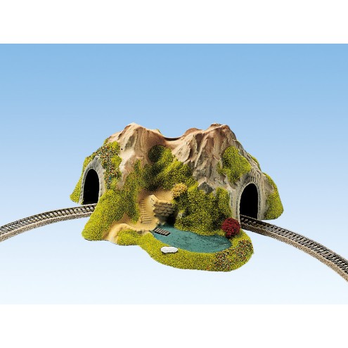 Noch 34660 - Ecktunnel, 1-gleisig, gebogen, 25 x 25 cm