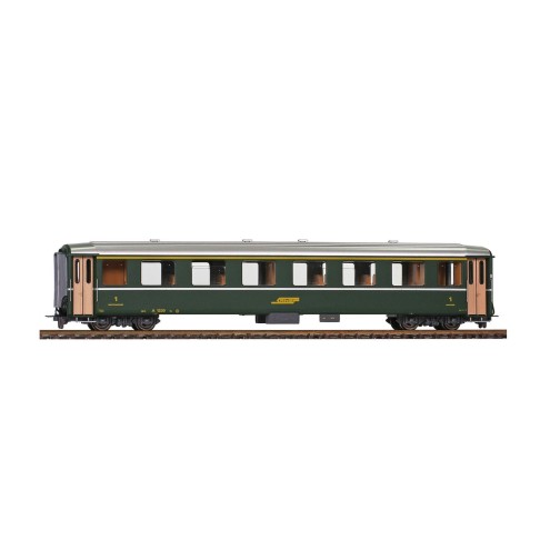 Bemo 3252110 - RhB A 1230 Einheitswagen I grün